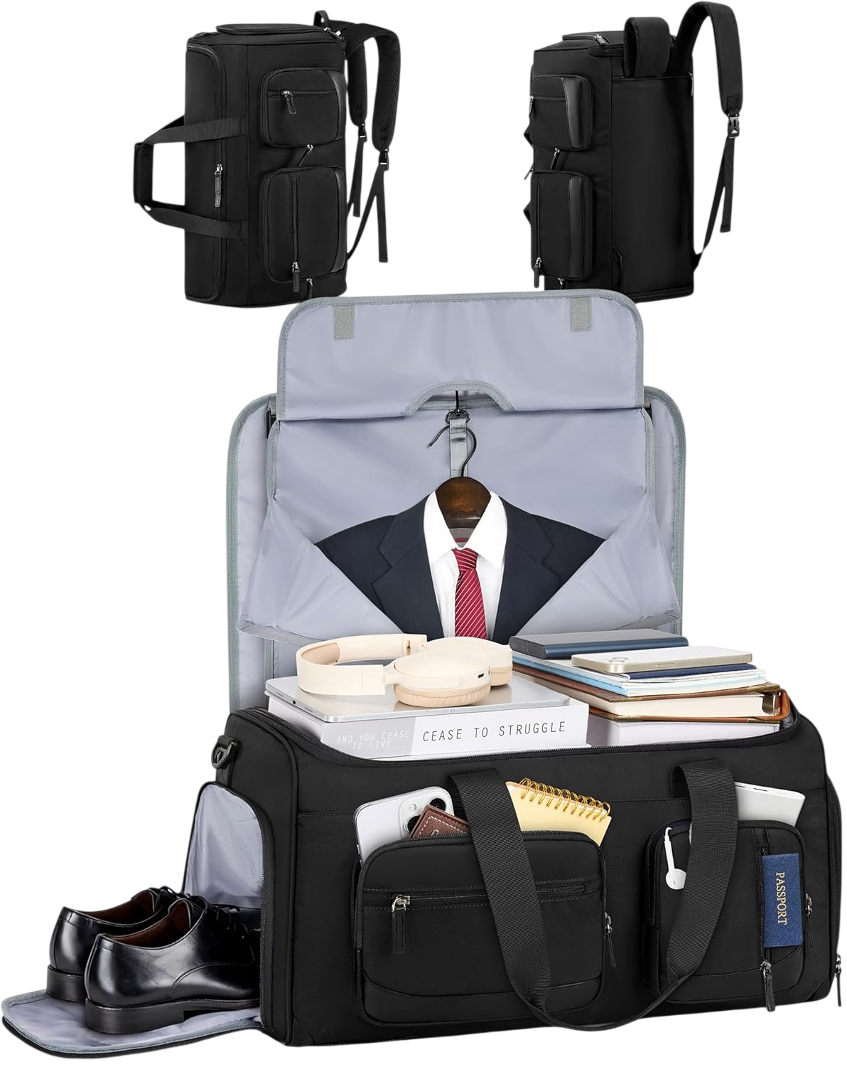 Convertible Garment Bags for Travel, 45L by Rainsmore